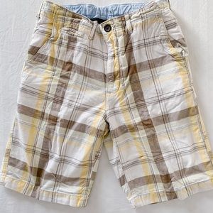 Gap Kids plaid shorts